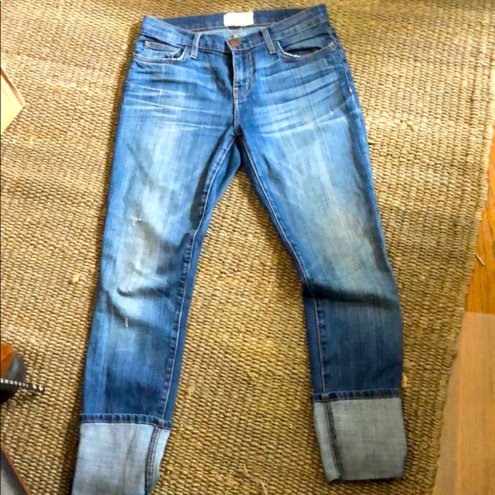 Current/Elliot Cropped Jeans